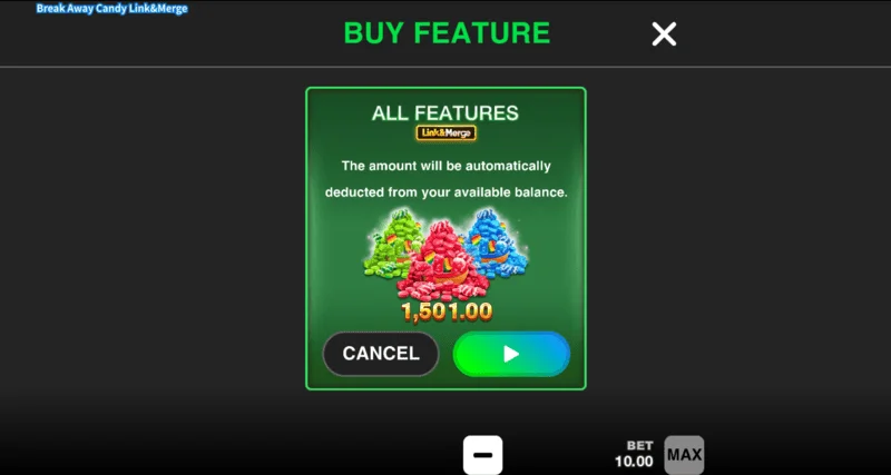 Break Away Candy - โหมด Multiply Link&Merge พร้อมตัวคูณ x2-x10